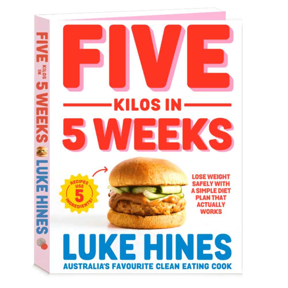 FIVE KILOS IN 5 WEEKS Cookbook by Luke Hines Cover