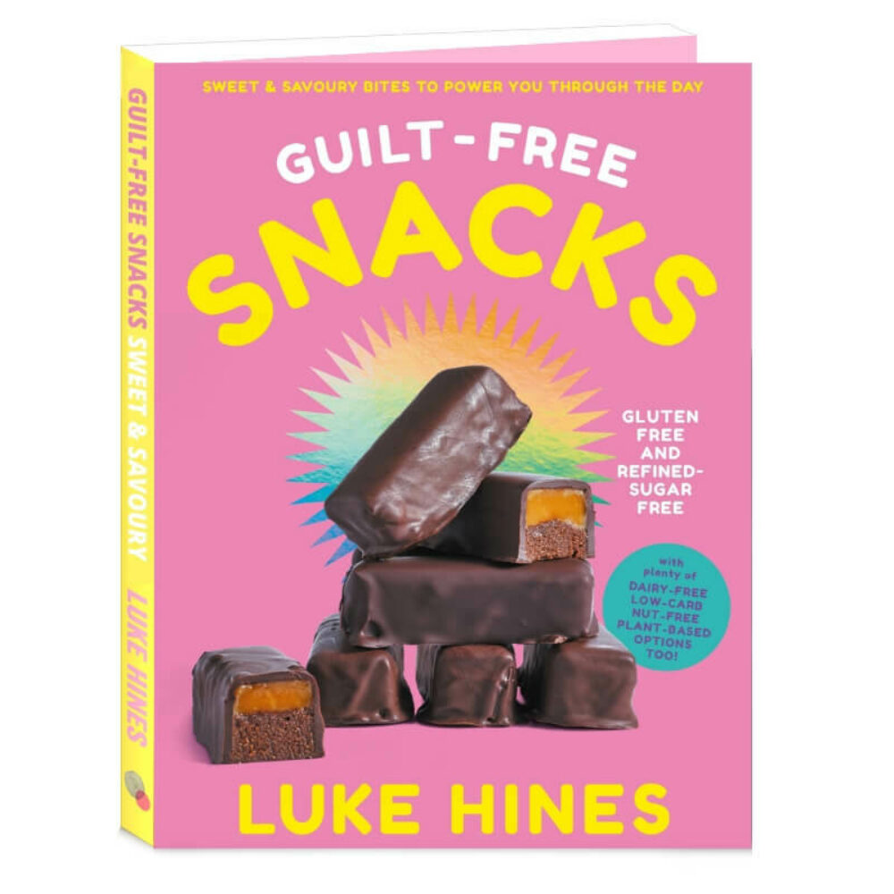 GUILT FREE SNACKS Cookbook by Luke Hines Cover